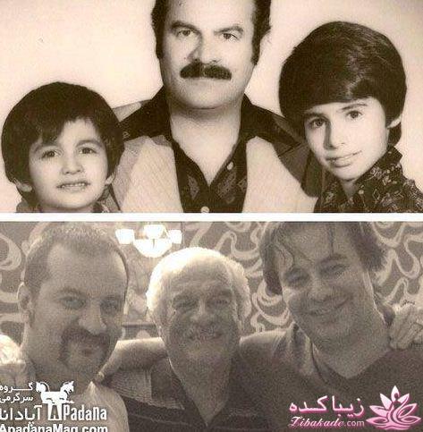 عکس بچگی پیمان و مهراب قاسم خانی