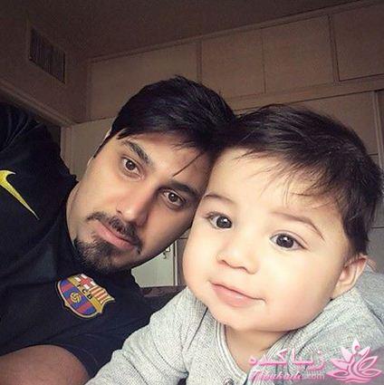 عکس پسر احسان خواجه امیری