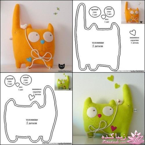 آموزش عروسک سازی،عروسکــــهای نمــــــدی