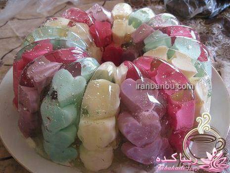 آموزش انواع ژله (ژله های متنوع و زیبا)