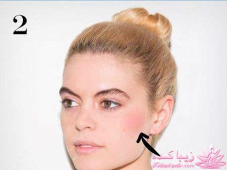 آموزش تصویری 4 مدل رژگونه زدن