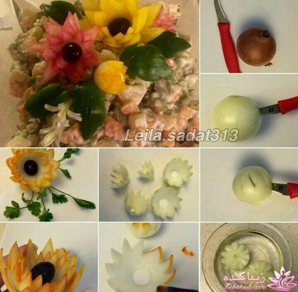 تزیین خوراکیها