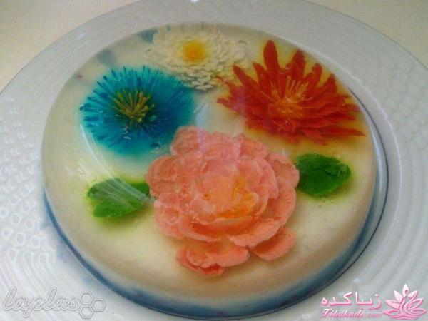 آموزش انواع ژله (ژله های متنوع و زیبا)