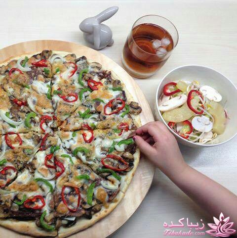 کی پیتــــــــــزا دوست داره؟ بفرمــــــــــا