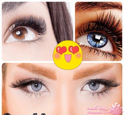 رشد و بلندتر شده مژه ها به روش طبیعی