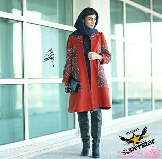 مدل مانتو بازیگران و چهره ها