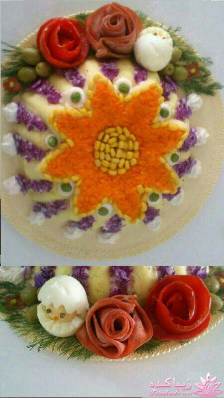 تزیین خوراکیها