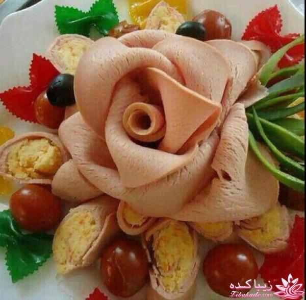 تزیین خوراکیها