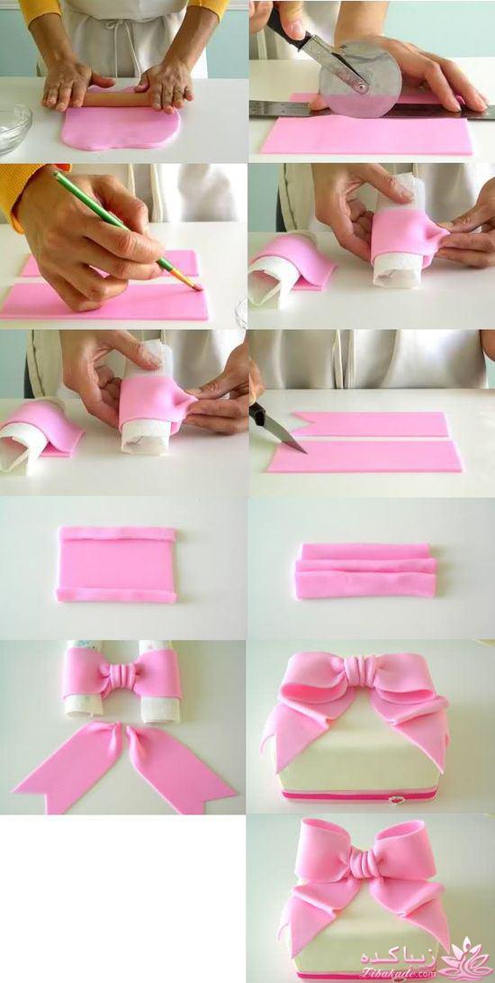 آموزش روشهای مختلف تزئین کیک