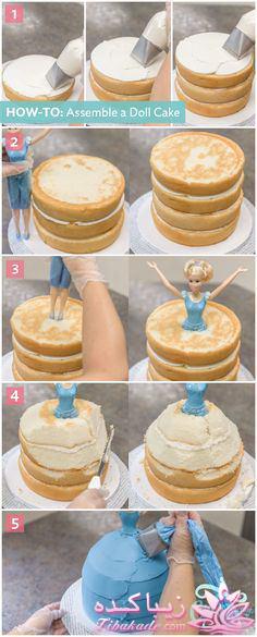 آموزش روشهای مختلف تزئین کیک