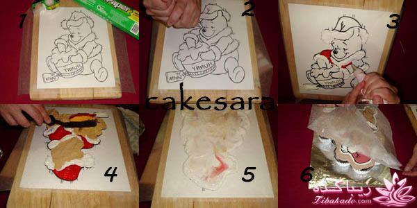 آموزش روشهای مختلف تزئین کیک