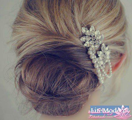 مدل انواع شینیون های جدید/مجلسی/ زنانه/کودکانه