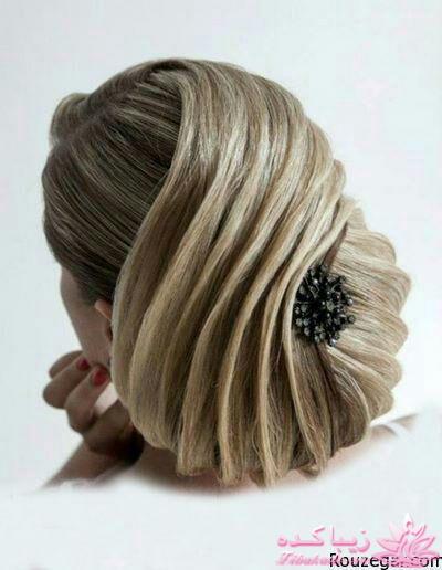 مدل انواع شینیون های جدید/مجلسی/ زنانه/کودکانه