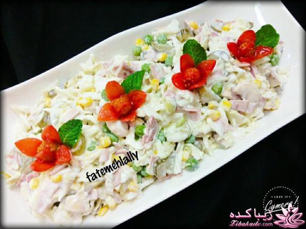 انواع سالاد(هر روز با یک سالاد)