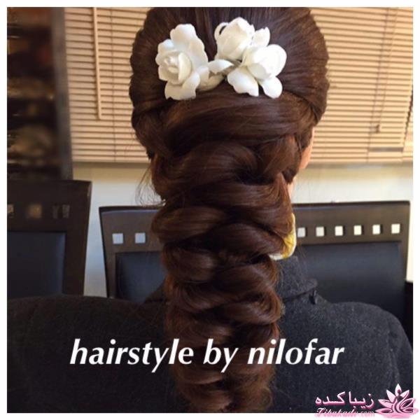 مدل انواع شینیون های جدید/مجلسی/ زنانه/کودکانه