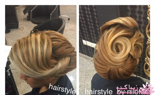 مدل انواع شینیون های جدید/مجلسی/ زنانه/کودکانه