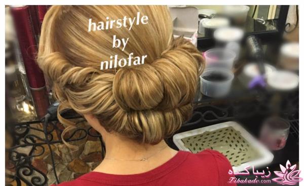 مدل انواع شینیون های جدید/مجلسی/ زنانه/کودکانه