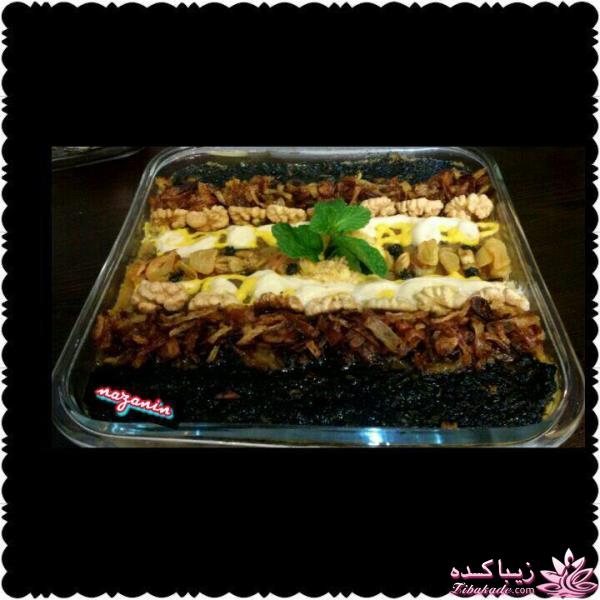 انواع غذا با بادمجان