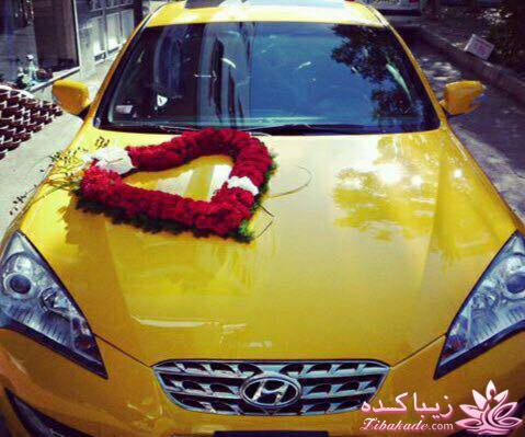 اتاق عقدهای زیبا / دسته گل عروس / ماشین عروس