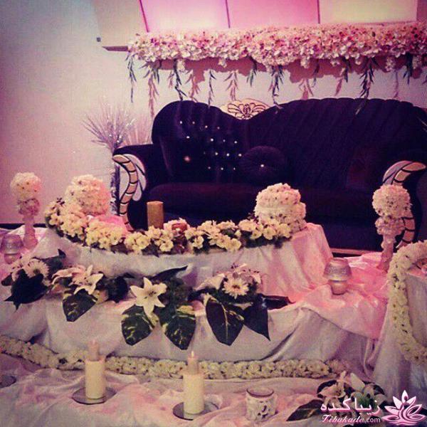 اتاق عقدهای زیبا / دسته گل عروس / ماشین عروس