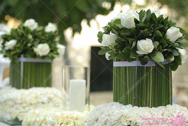 اتاق عقدهای زیبا / دسته گل عروس / ماشین عروس