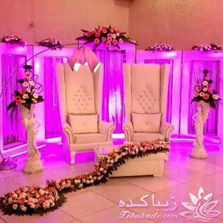 اتاق عقدهای زیبا / دسته گل عروس / ماشین عروس