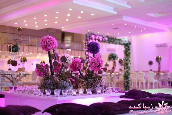 اتاق عقدهای زیبا / دسته گل عروس / ماشین عروس