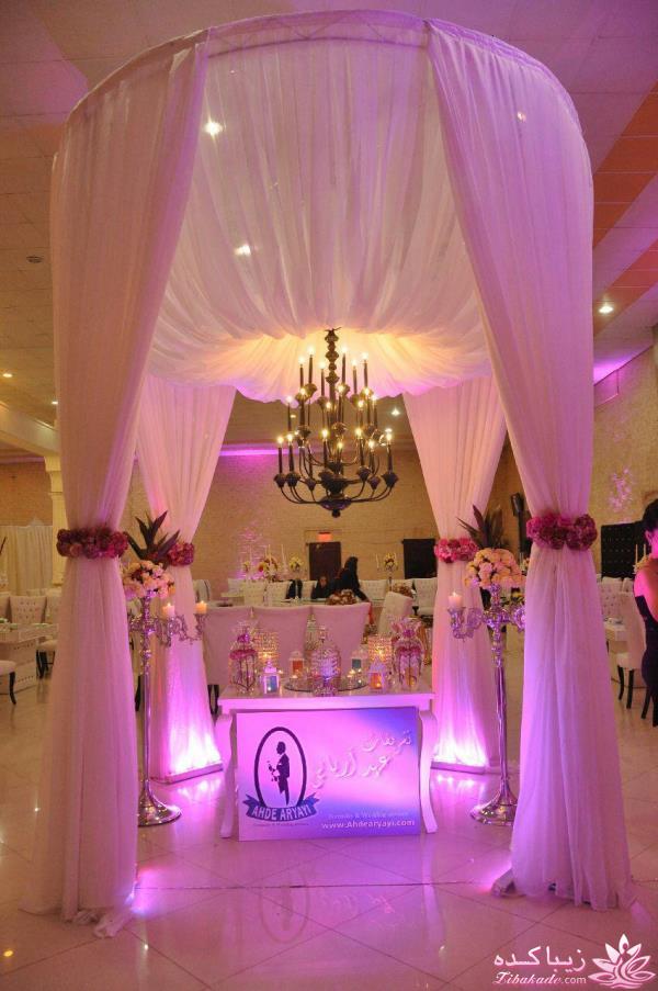 اتاق عقدهای زیبا / دسته گل عروس / ماشین عروس