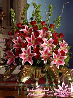 اتاق عقدهای زیبا / دسته گل عروس / ماشین عروس