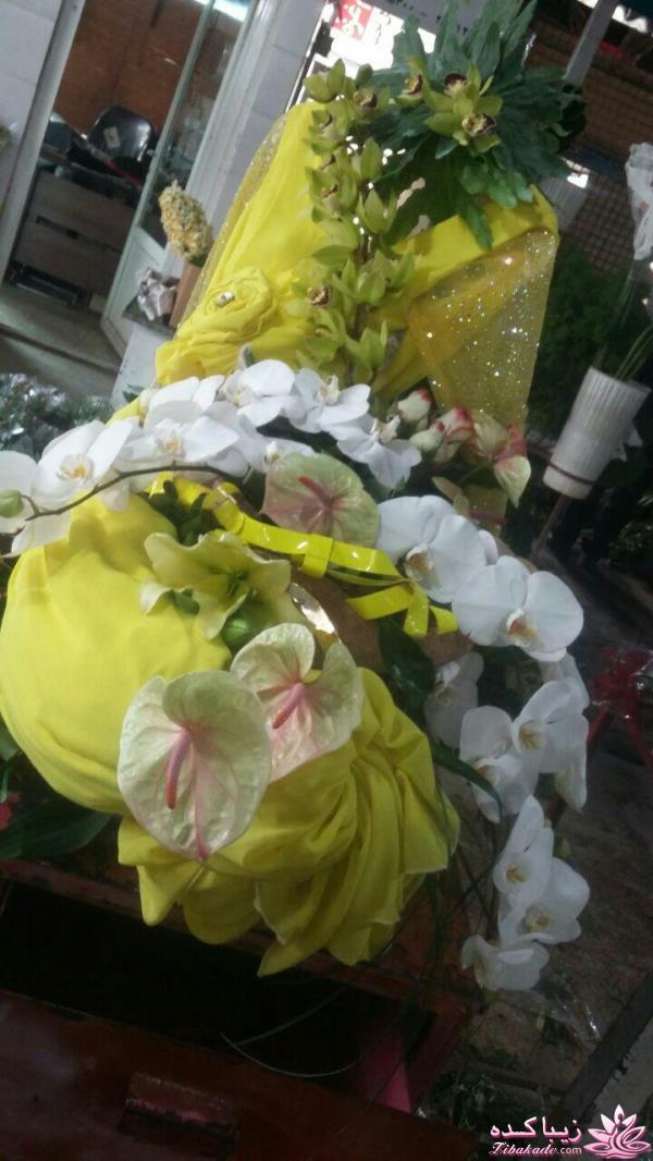 اتاق عقدهای زیبا / دسته گل عروس / ماشین عروس