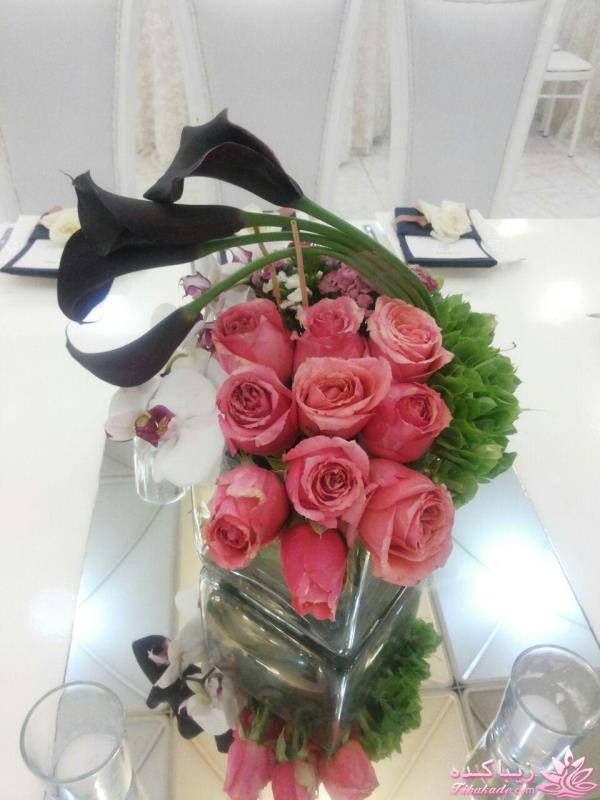 اتاق عقدهای زیبا / دسته گل عروس / ماشین عروس