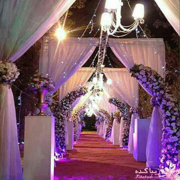 اتاق عقدهای زیبا / دسته گل عروس / ماشین عروس