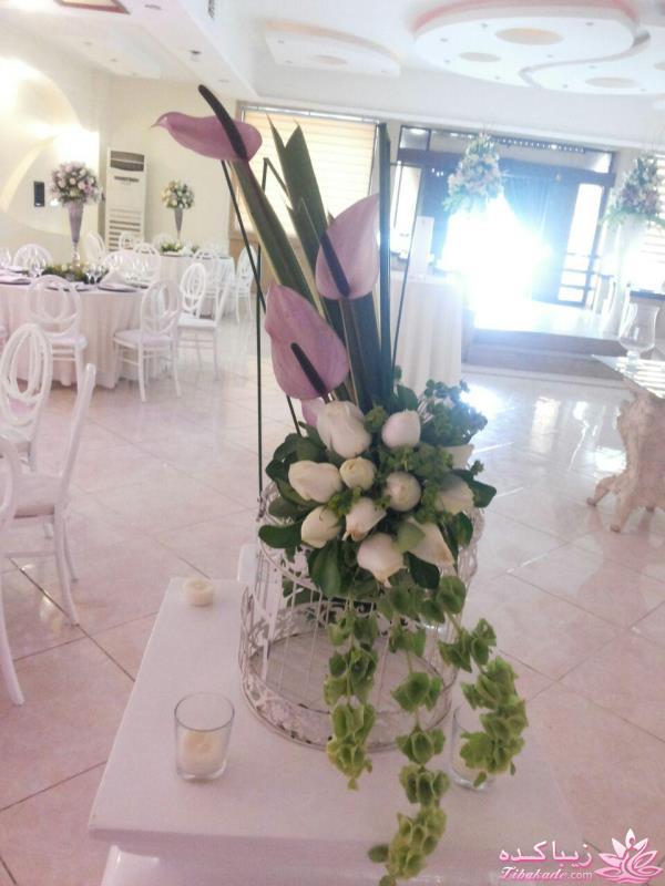 اتاق عقدهای زیبا / دسته گل عروس / ماشین عروس