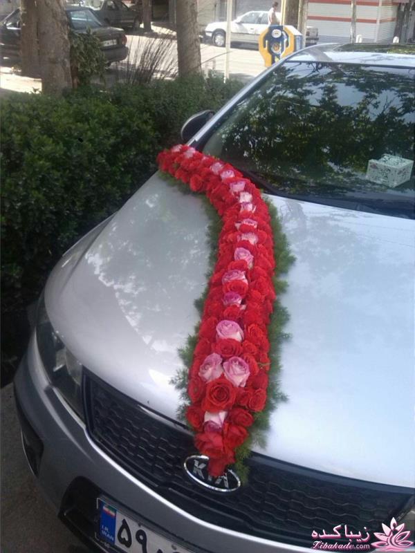 اتاق عقدهای زیبا / دسته گل عروس / ماشین عروس