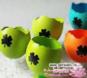 ایده ای زیبا برای سبزه ی سفره هفت سین