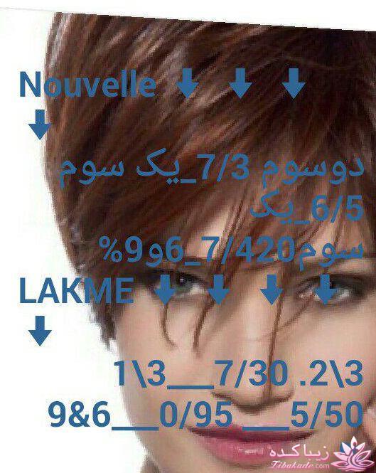 آموزش ترکیب رنگ مو 