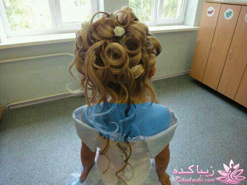 مدل انواع شینیون های جدید/مجلسی/ زنانه/کودکانه