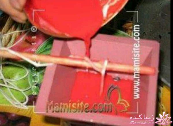 آموزش شمع سازی روشنک