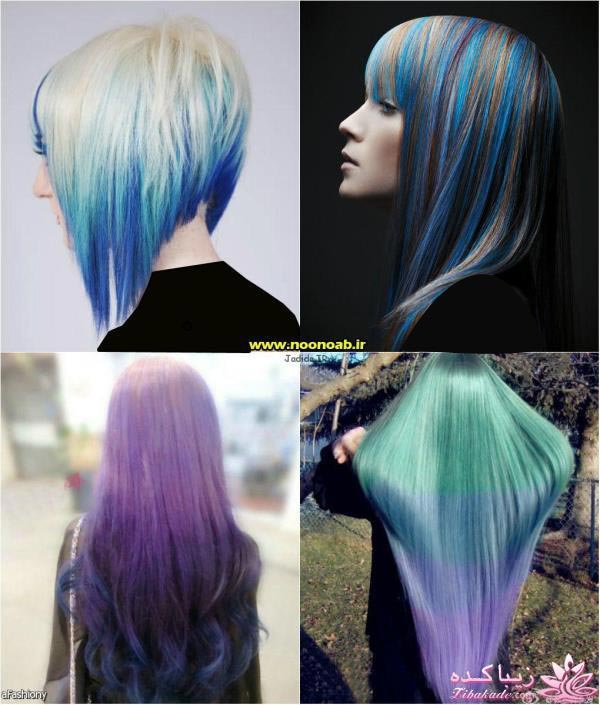 آموزش ترکیب رنگ مو 