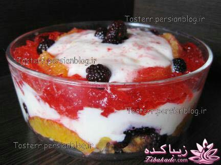 انواع دسر | انواع ژله