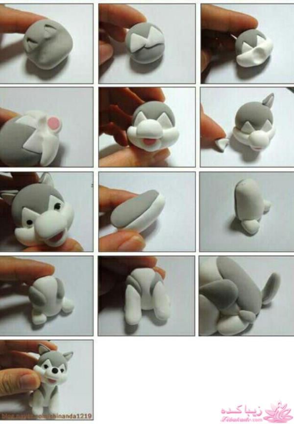 اموزش ساختمجسمه های فانتزی و زیبا