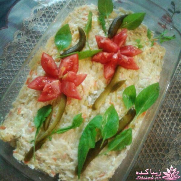 خلاقیت در تزیین غذا