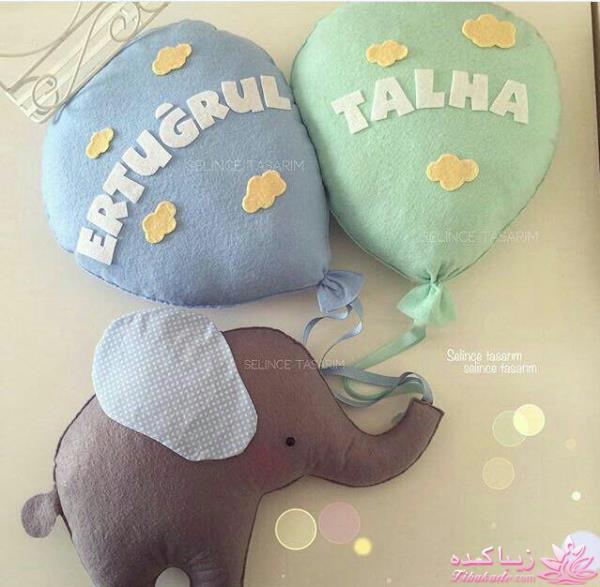 آموزش درست کردن عروسکهای پارچه ای با الگو