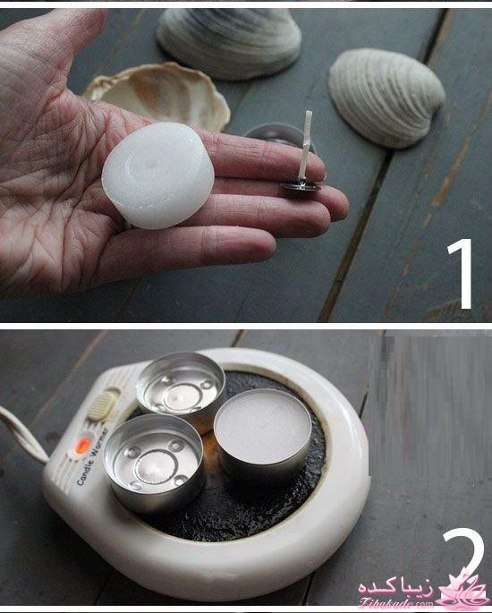 آموزش شمع سازی روشنک