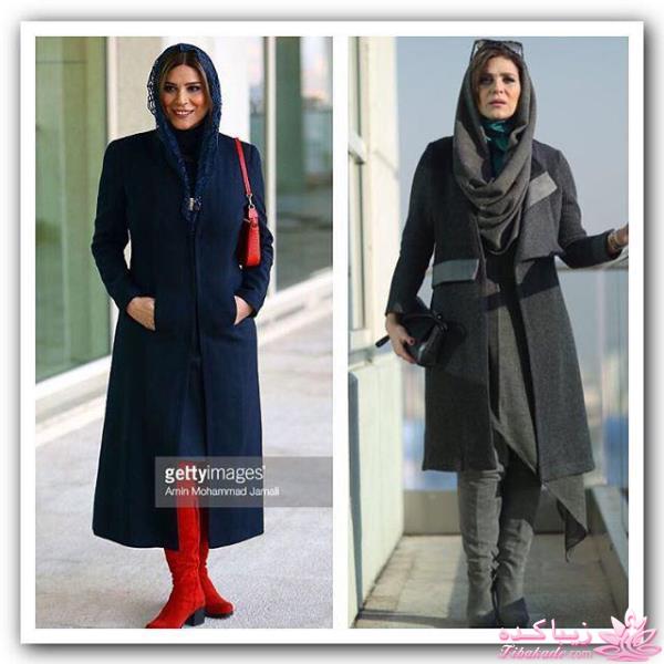 مدل مانتو بازیگران و چهره ها