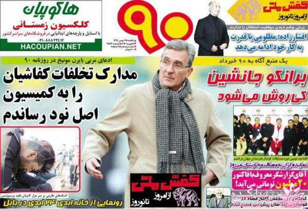 فوتبال 90 / برنامه 90