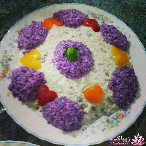 انواع سالاد(هر روز با یک سالاد)