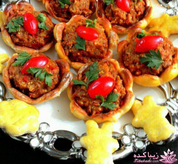 انواع غذا با بادمجان