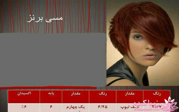 ترکیب رنگ مو-راز و رمزهای ارایشی و زیبایی