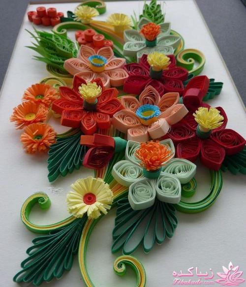 کوئیلینگ یا ملیله کاغذی